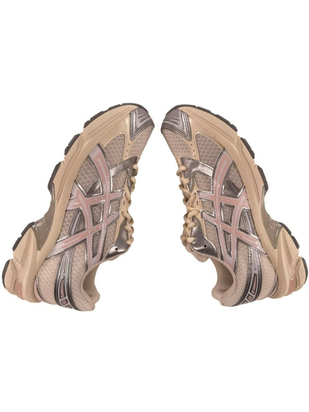 Asics Gel-1130 Shoes Cream/Pink Cloud Running Sneakers Men's Sz 7 Wmn's 8.5 NEW - Picture 3 of 11